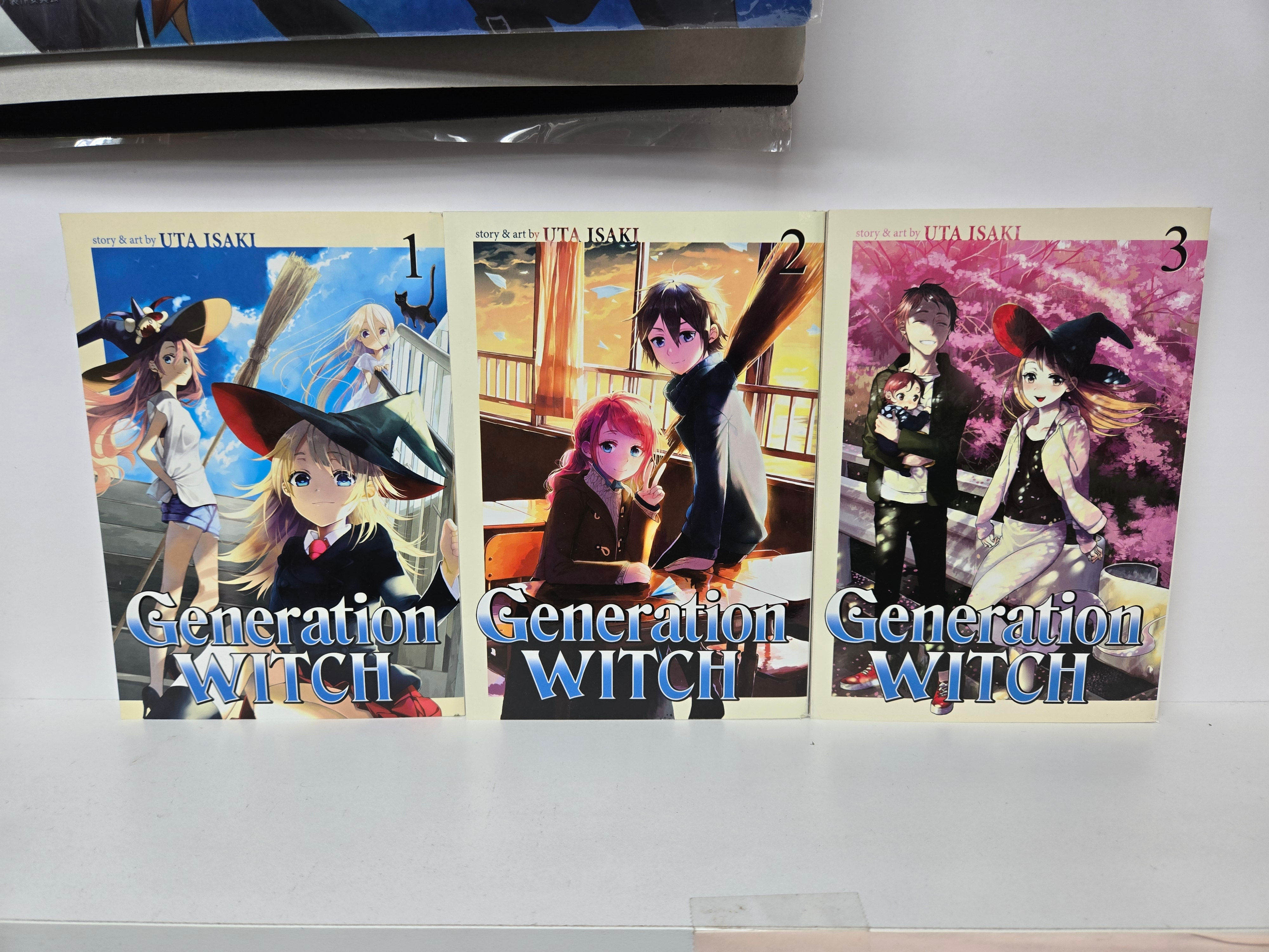 Generation Witch Vol. 1,2,3 Paperback – July 25, 2017  by Isaki Uta (Author)  SE