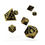 Thumbnail: OAKIE DOAKIE DICE: POLYHEDRAL RPG SET METAL DICE - ALCHEMY GOLD (7CT)