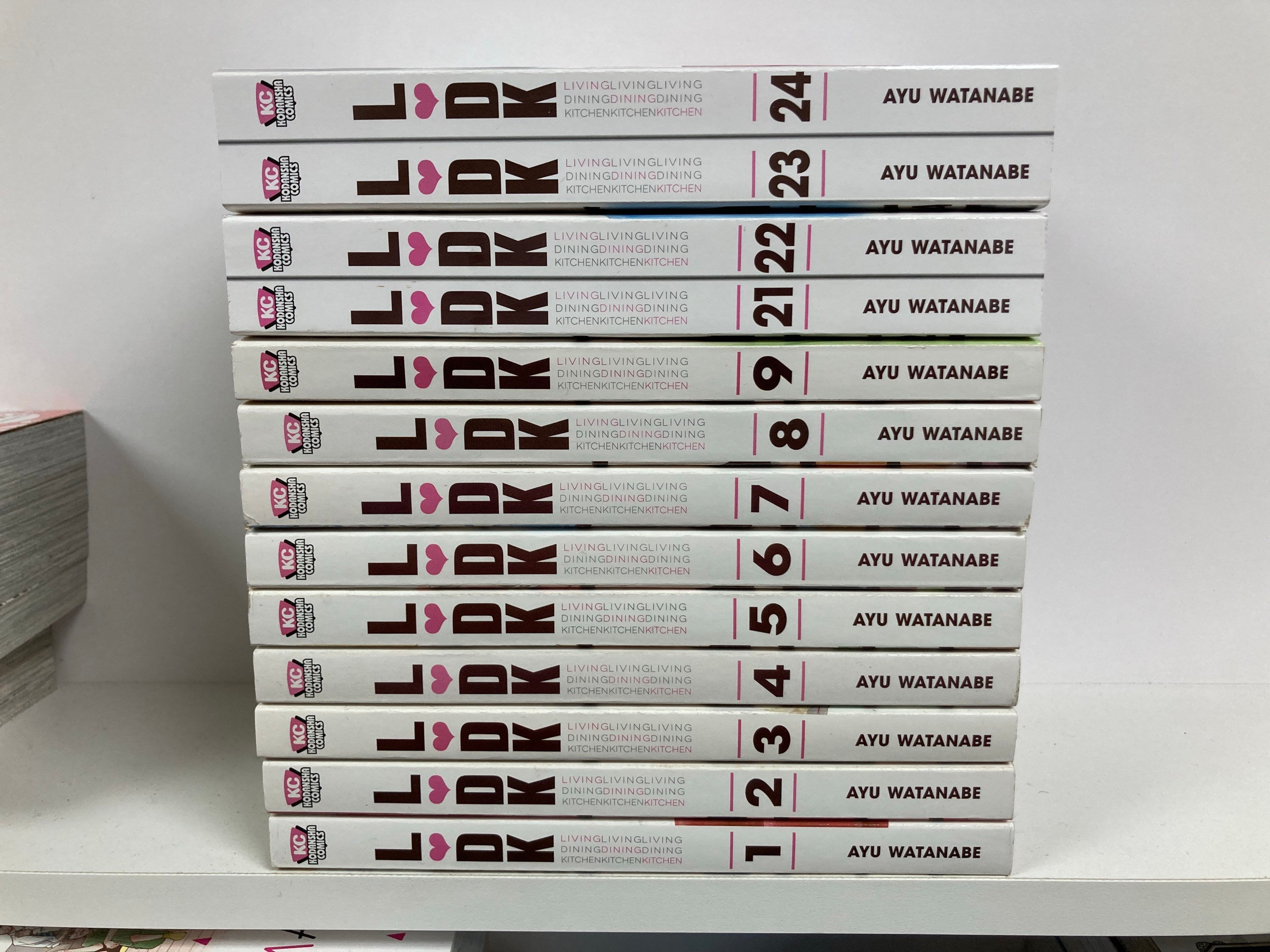 LDK L❤️DK Vol. 1-9, 21,22,23,24 (13 Manga) by Ayu Watanabe (Author, Artist)