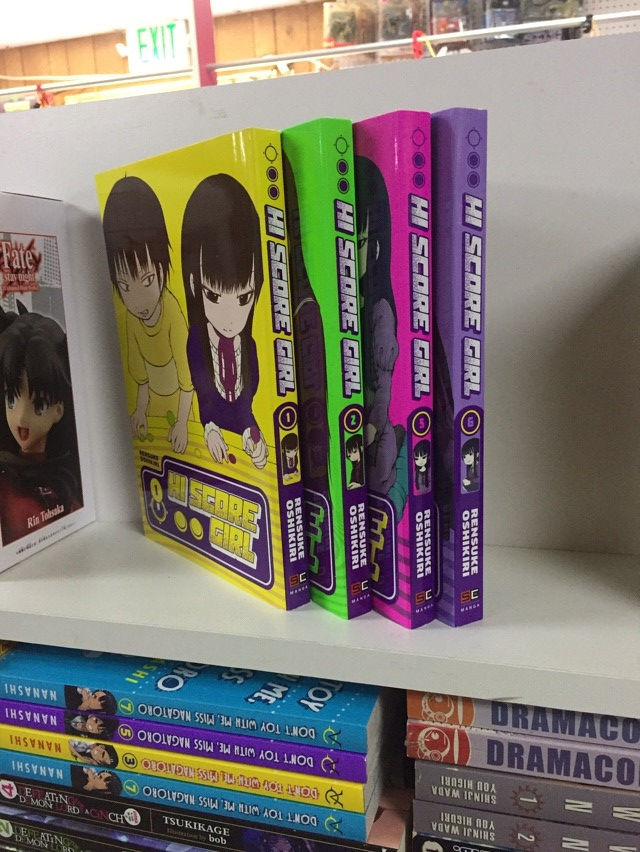 Hi Score Girl Vol. 1,2,3,6,8 Manga Books English ( 5 Book) by Rensuke Oshikir