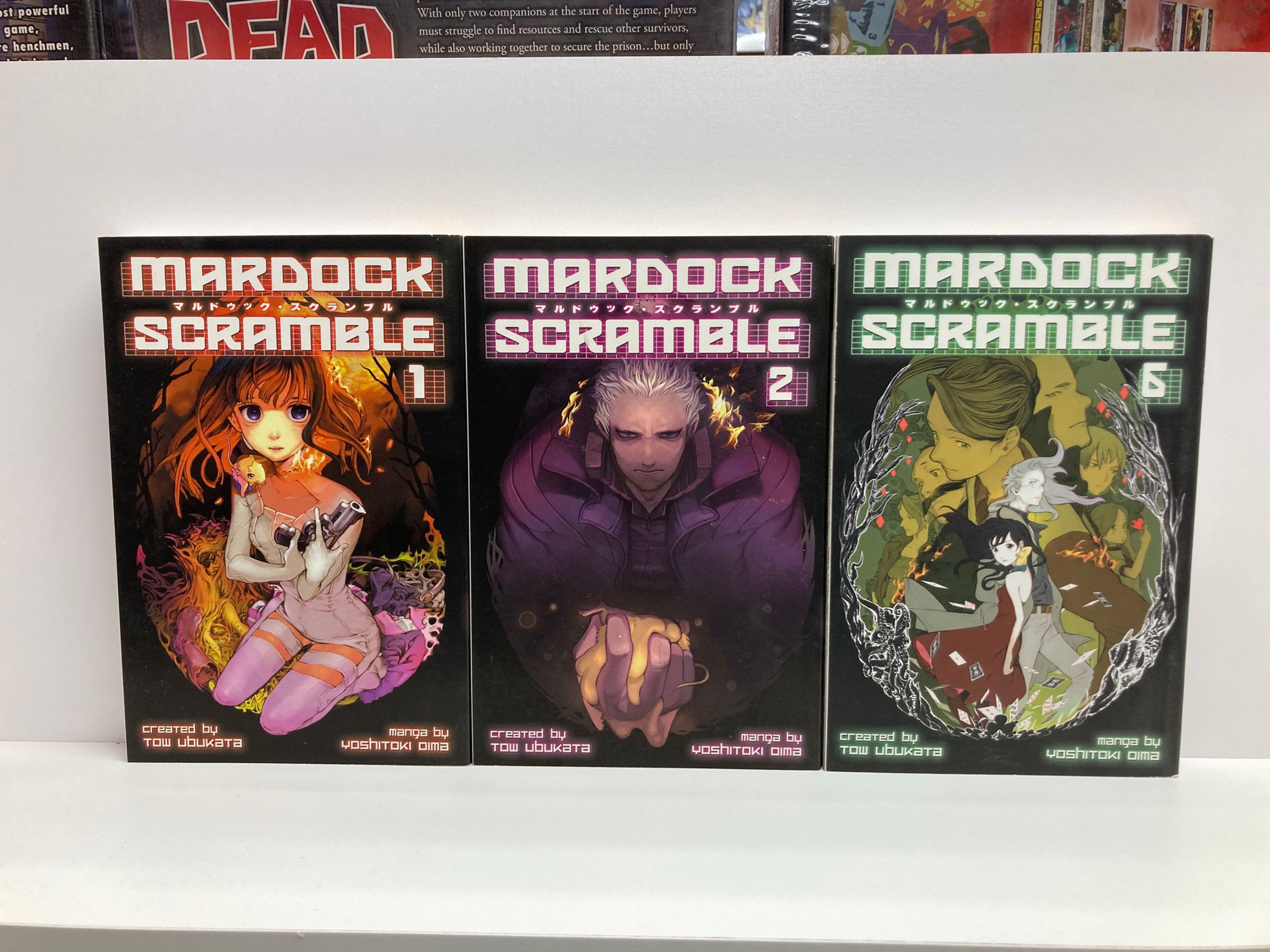 Mardock Scramble Vol. 1,2,6 (3 Manga) by Tow Ubukata (Author), Yoshitoki Oima