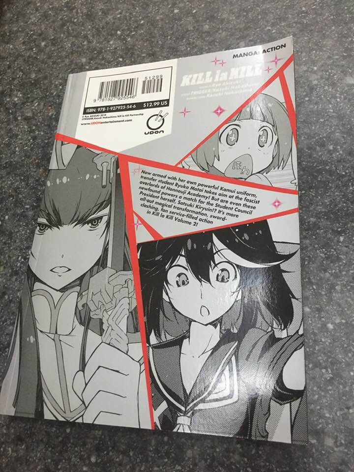 Thumbnail: KILL LA KILL GN VOL 2 MANGA UDON ENTERTAINMENT INC 9781927925546