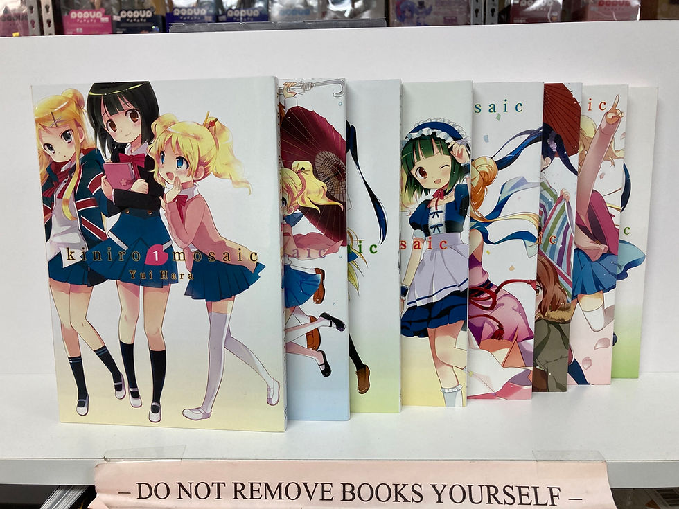 Thumbnail: Kiniro Mosaic, Vol. 1-8 (Manga) Paperback – September 18, 2018  by Yui Hara
