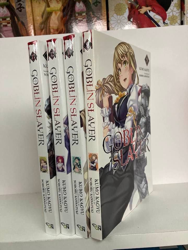 Goblin Slayer, Vol. 9,11,12 ,13 (4 light novel) Paperback – January 28, 2020