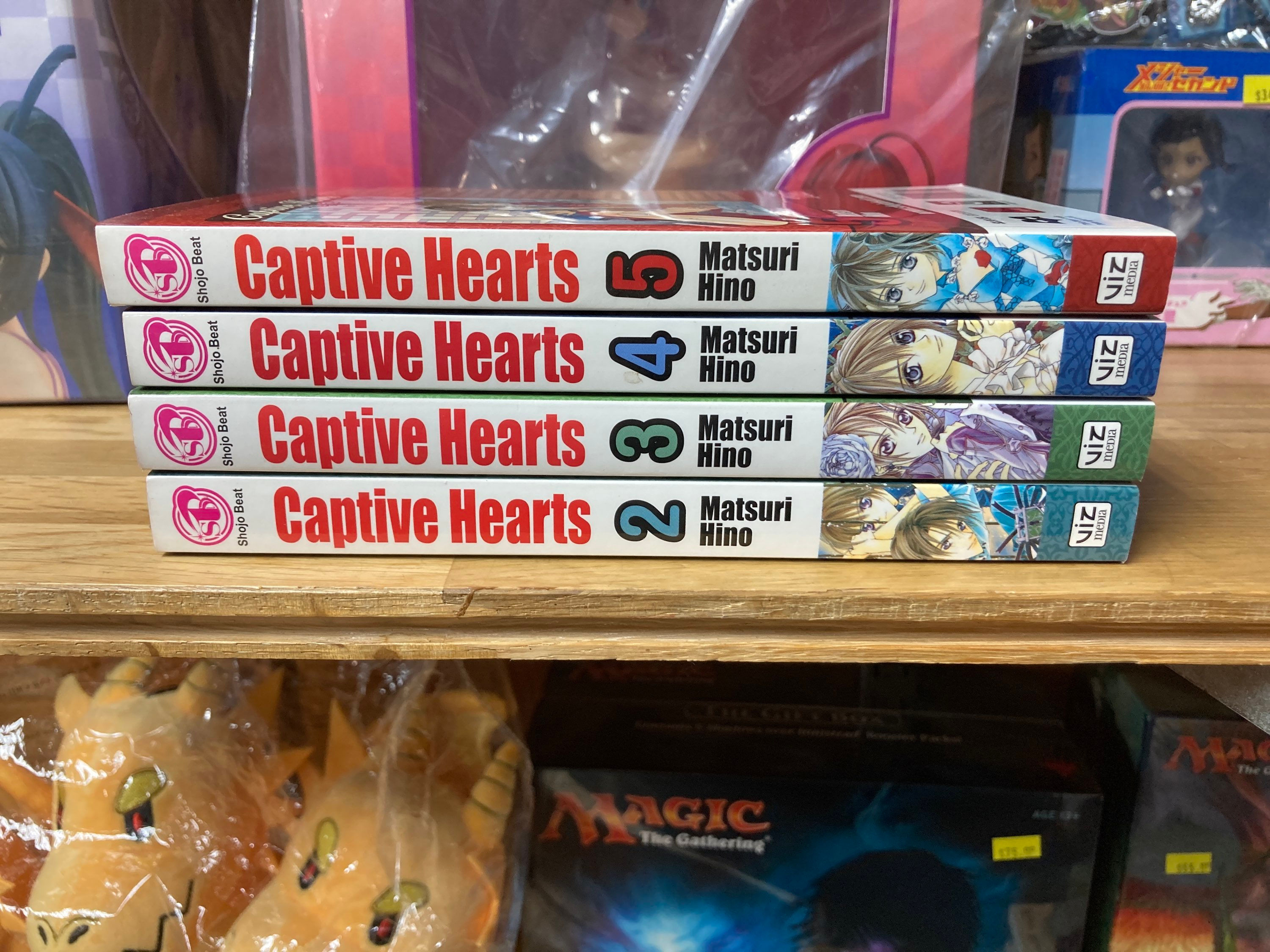 CAPTIVE HEARTS GN VOL  2 ,3,4,5 VIZ MEDIA LLC