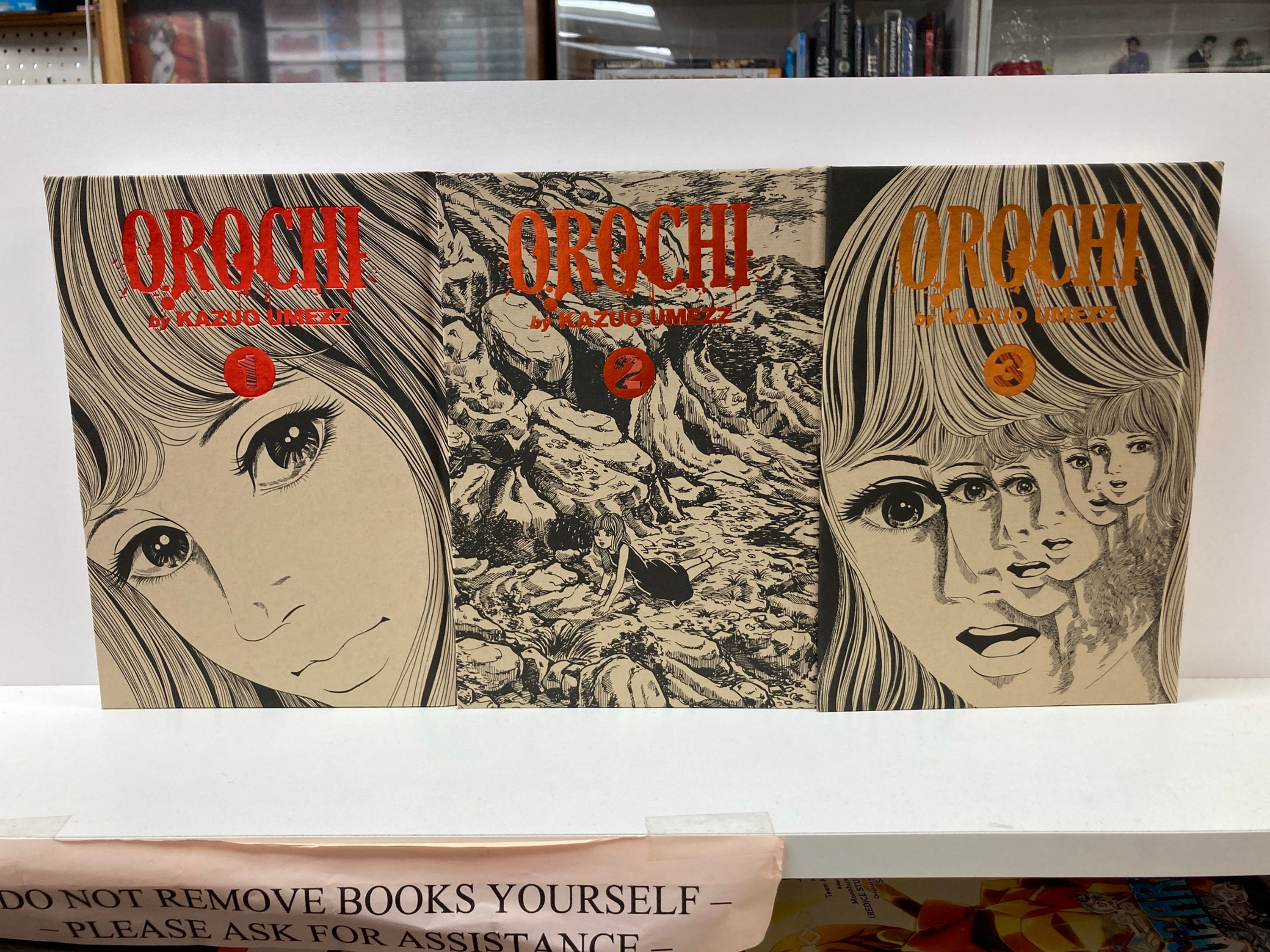 Orochi: The Perfect Edition Manga Vol.1,2,3 by Kazuo Umezz (Author) Format: