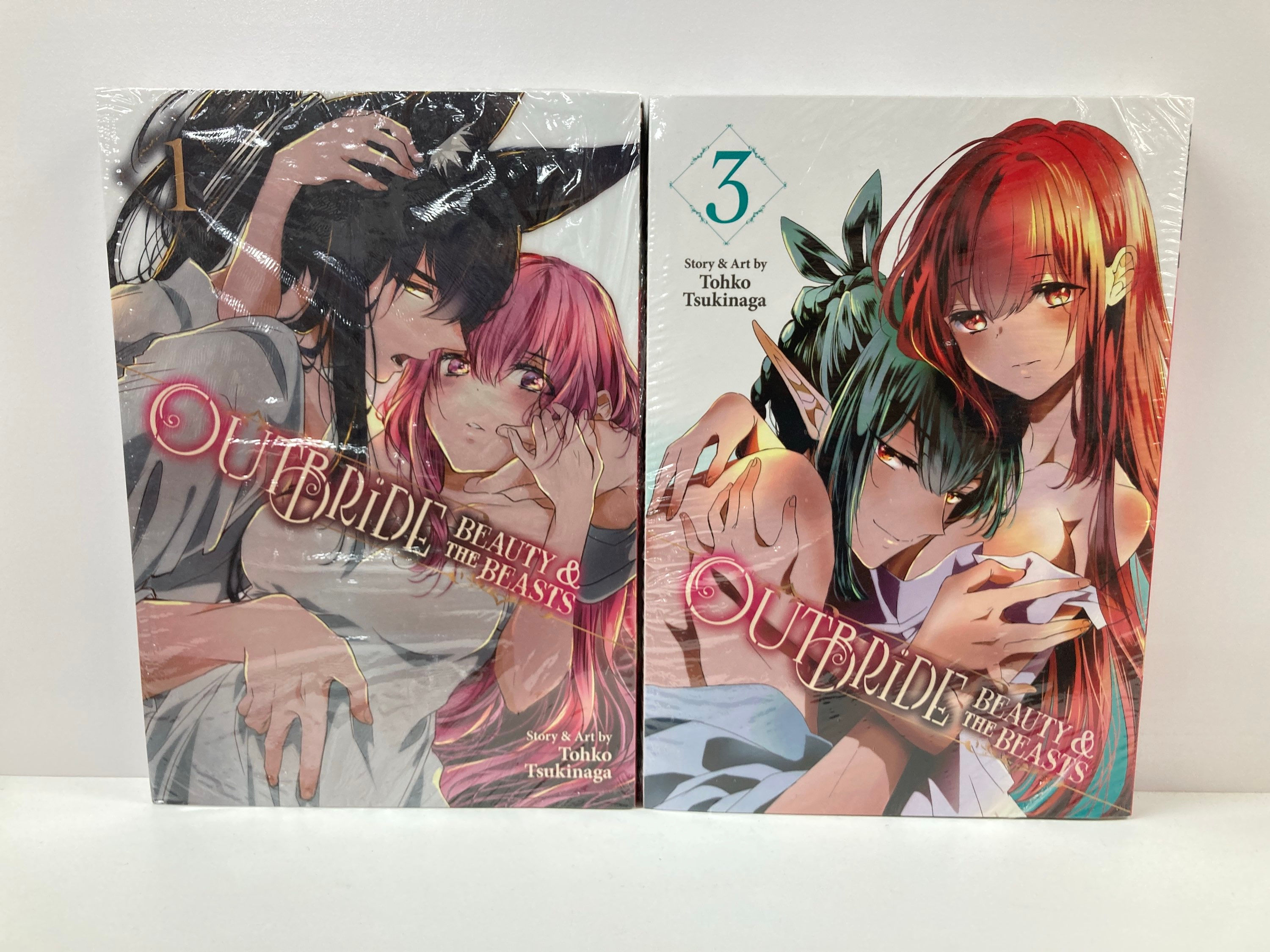 Outbride: Beauty and the Beasts Vol. 1,3 ( 2 Manga)  Tsukinaga, Tohko