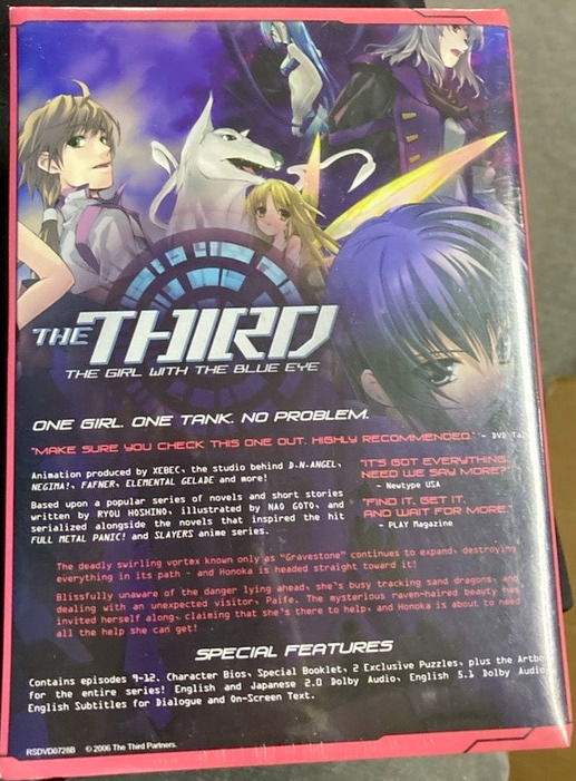 Thumbnail: The Third: The Girl With the Blue Eye - Vol. 3 - Gravestone (Limited Edition)