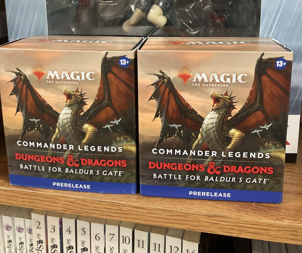 2 Sealed Magic the Gathering MTG D&D Battle for Baldur's Gate Prerelease KITS