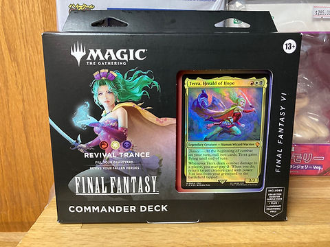final fantasy vi mtg Magic the Gathering: Commander Deck call upon classic summons Magic: The Gathering FINAL