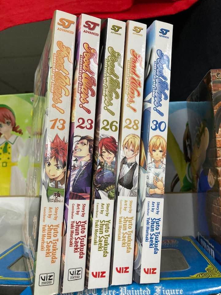 Thumbnail: Food Wars: Shokugeki no SomaVol 2,7,8,12,13,14,16,17,18,19,20,22,23,24,25,,,,..