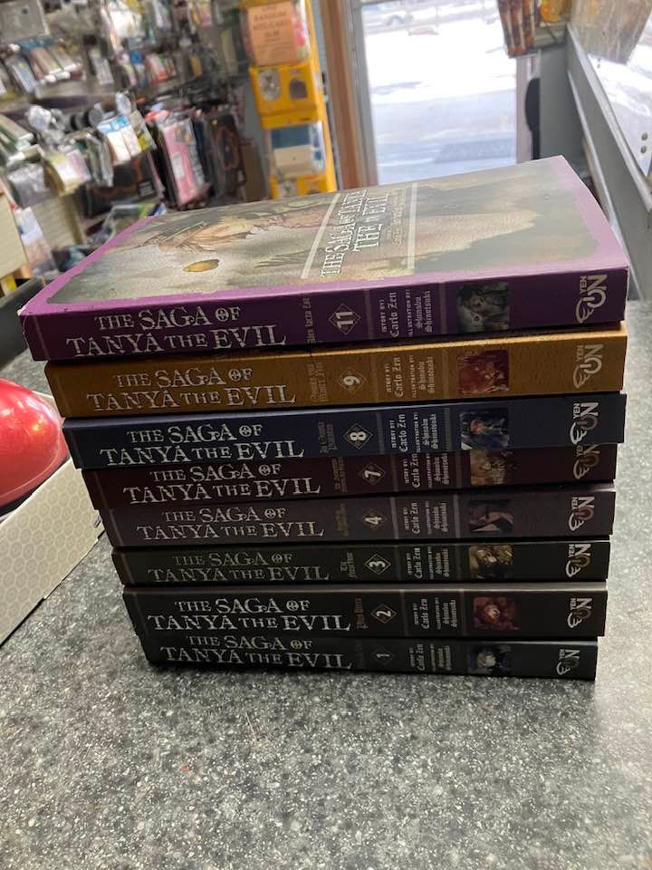 Thumbnail: SAGA OF TANYA EVIL LIGHT iNOVEL SC VOL 1-4,7-12 (10 BOOKS)
