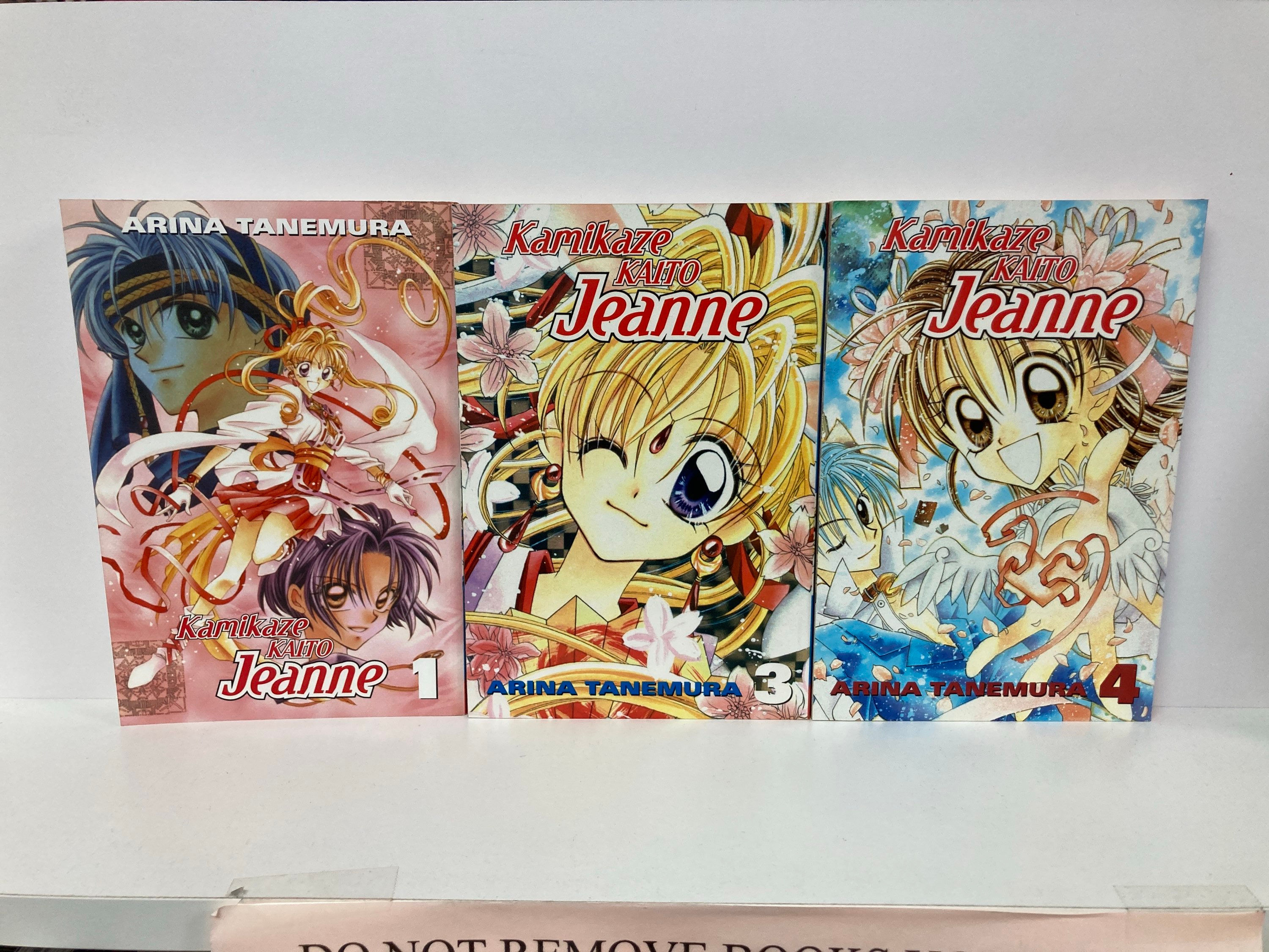 Kamikaze Kaito Jeanne GN Vol.1,3,4