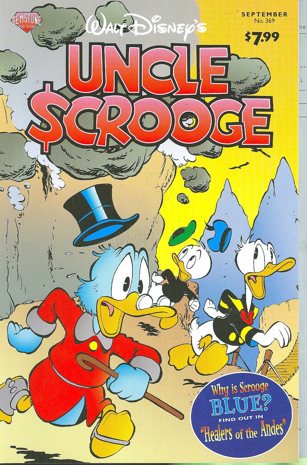 UNCLE SCROOGE #376 GEMSTONE PUBLISHING (W) Carol McGreal & Various (A) Romano Sc
