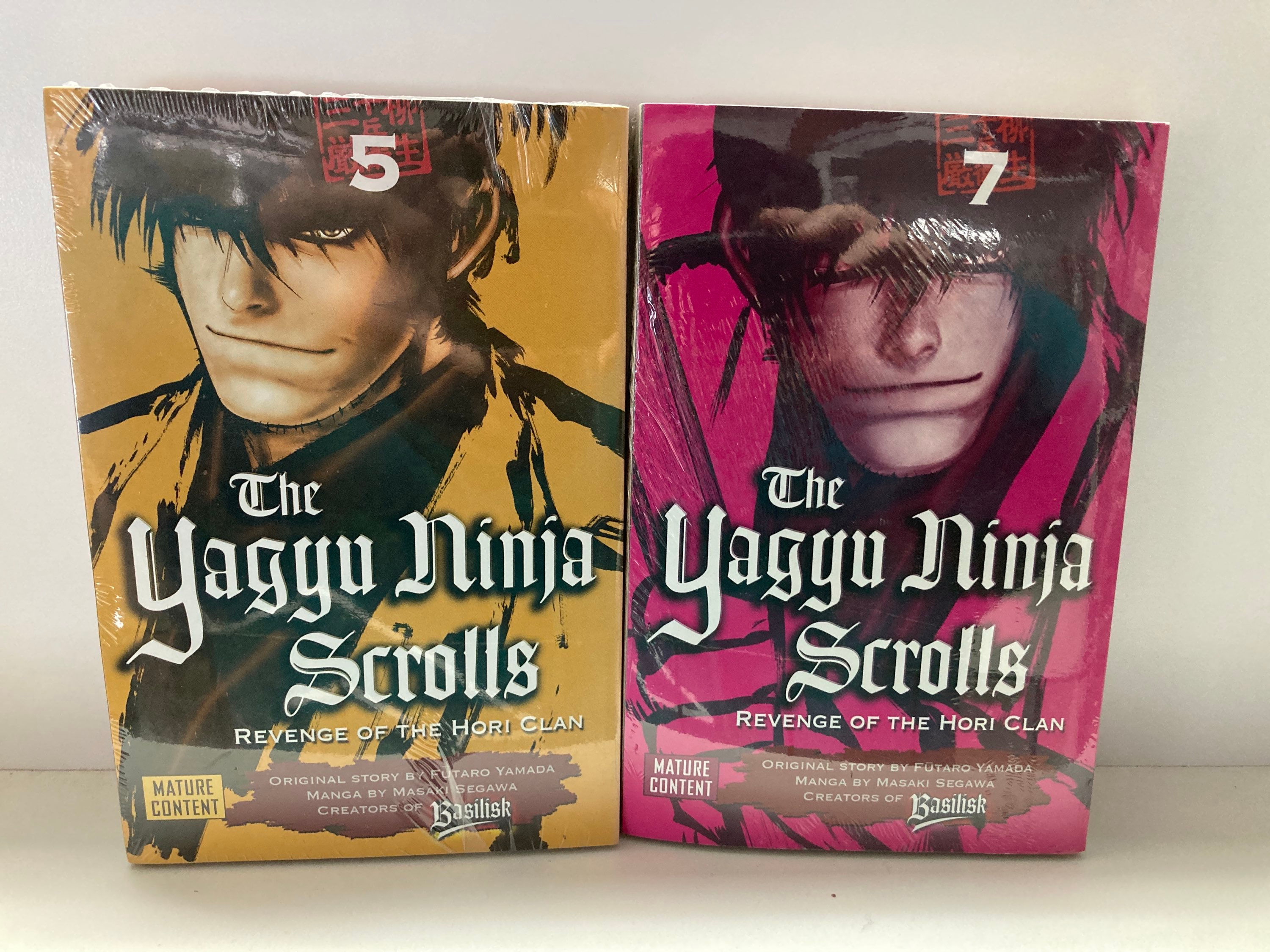 The Yagyu Ninja Scrolls Vol 5,7(2 English Manga) Paperback – November 24, 2009