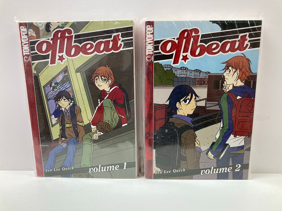 Thumbnail: OffBeat, Vol. 1,2 Manga  by Jen Lee Quick (Author)  Format: Paperback