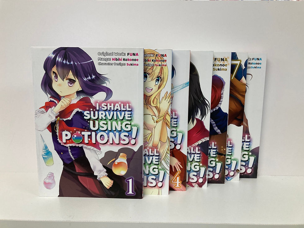 Thumbnail: I Shall Survive Using Potions! GN Vol.1,3-8