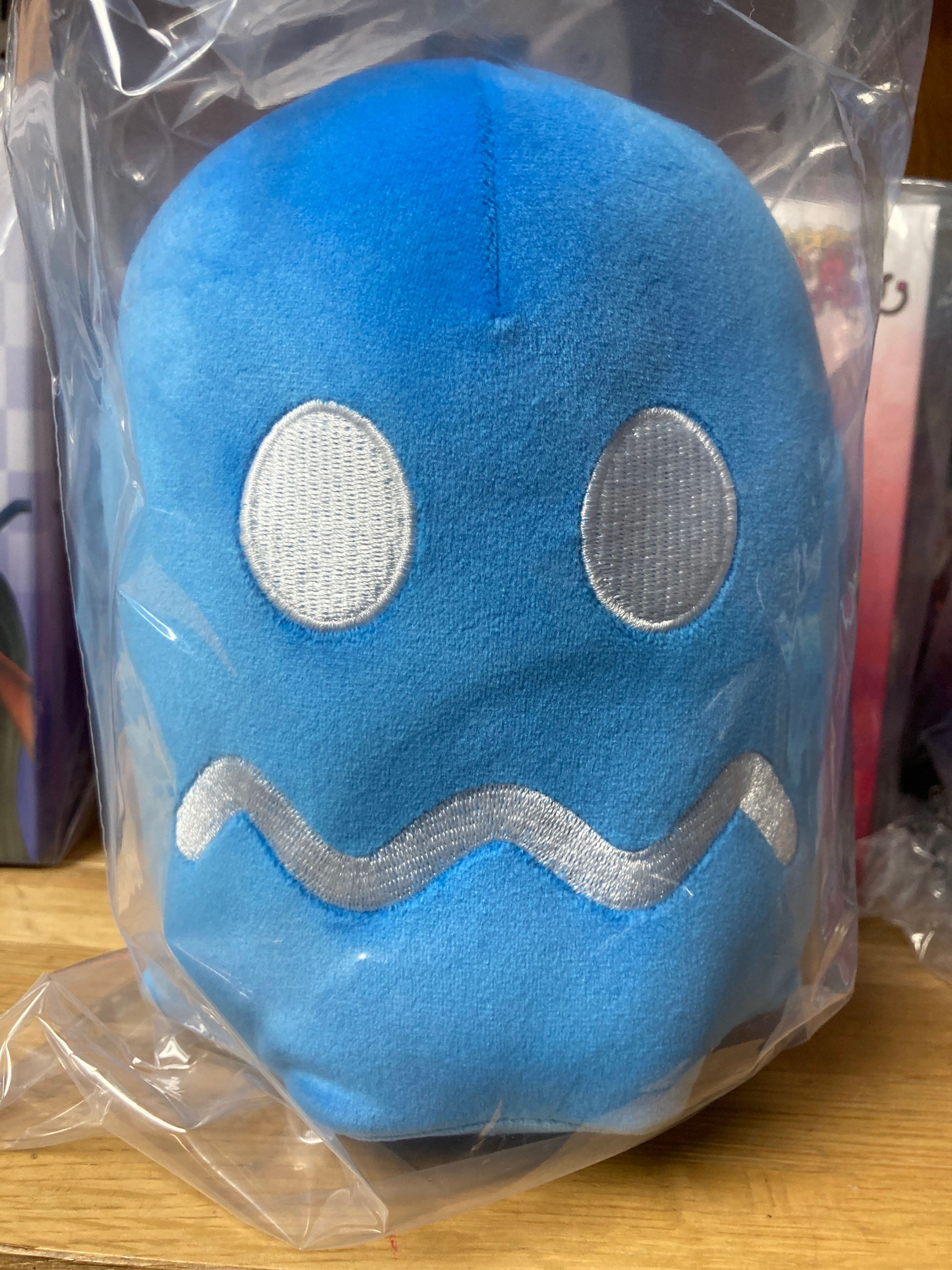 Pac-Man Classic Turn-to-Blue 7" Plush Ghost Toynk