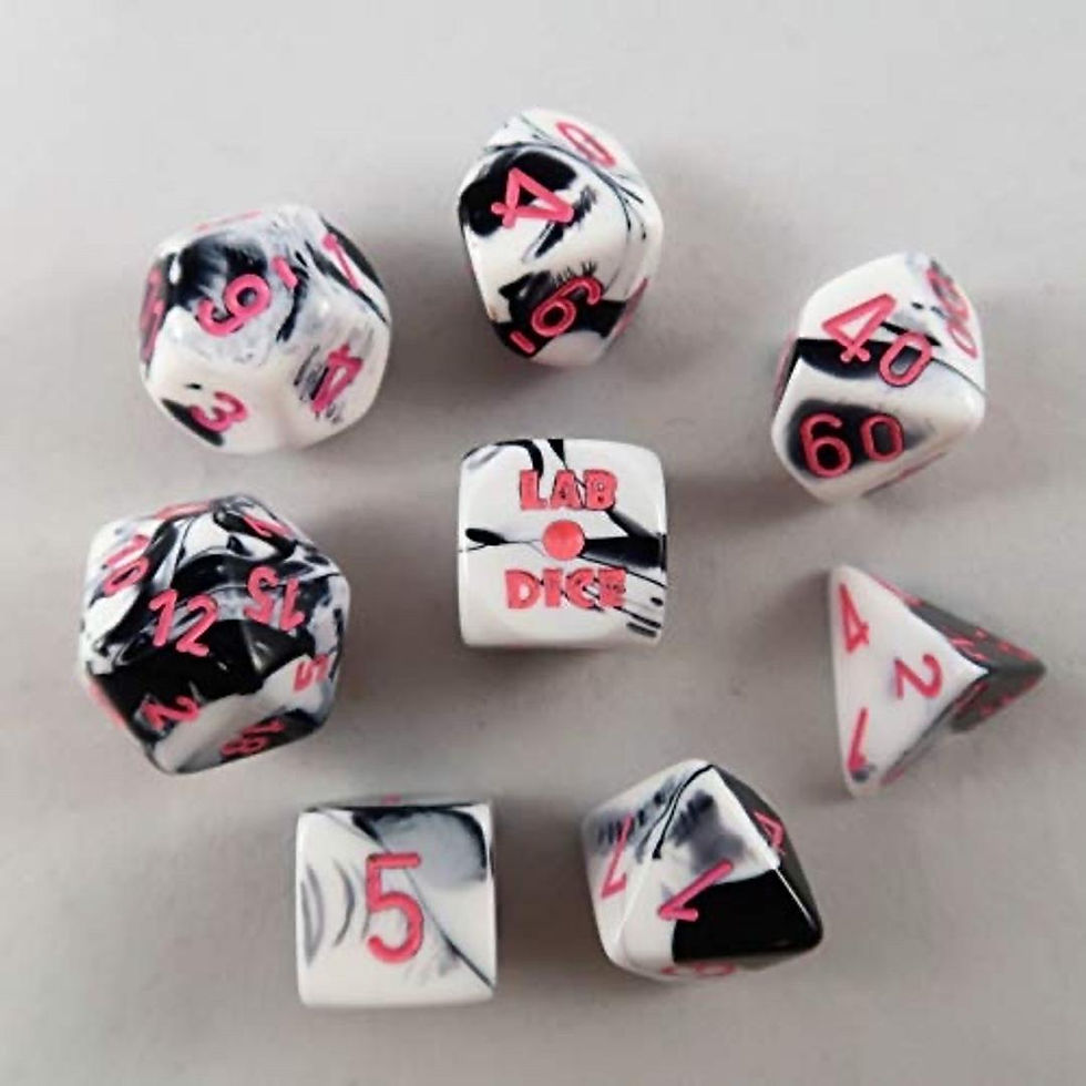 Thumbnail: Chessex Lab Dice Sets (Individual Sets)