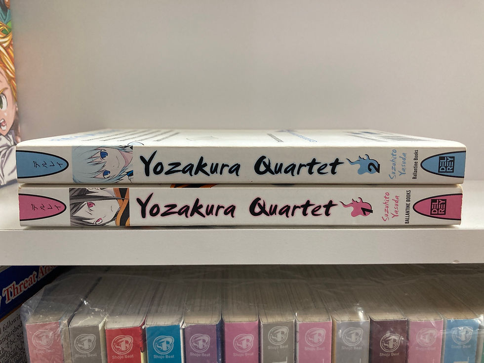 Thumbnail: YOZAKURA QUARTET VOL 1,2 Manga  DEL REY  (W/A/CA) Suzuhito Yasuda