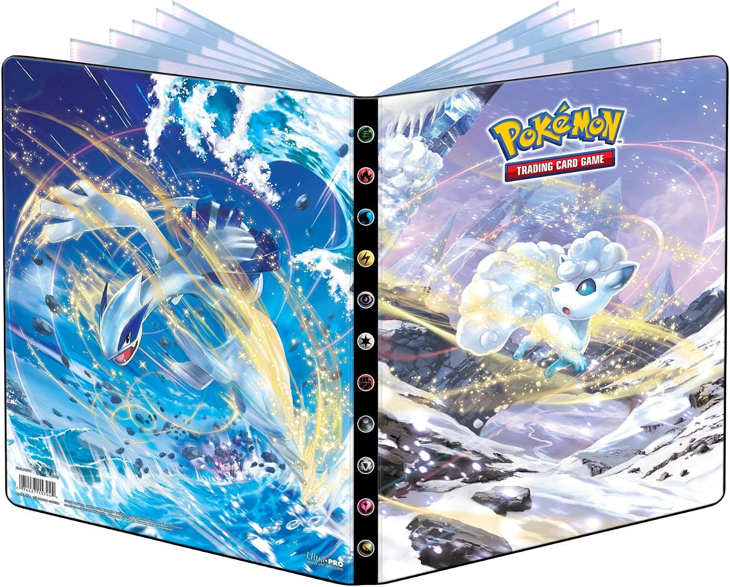 Ultra Pro Pokemon Sword & Shield Lugia & Alolan Vulpix 9-Pocket Portfolio