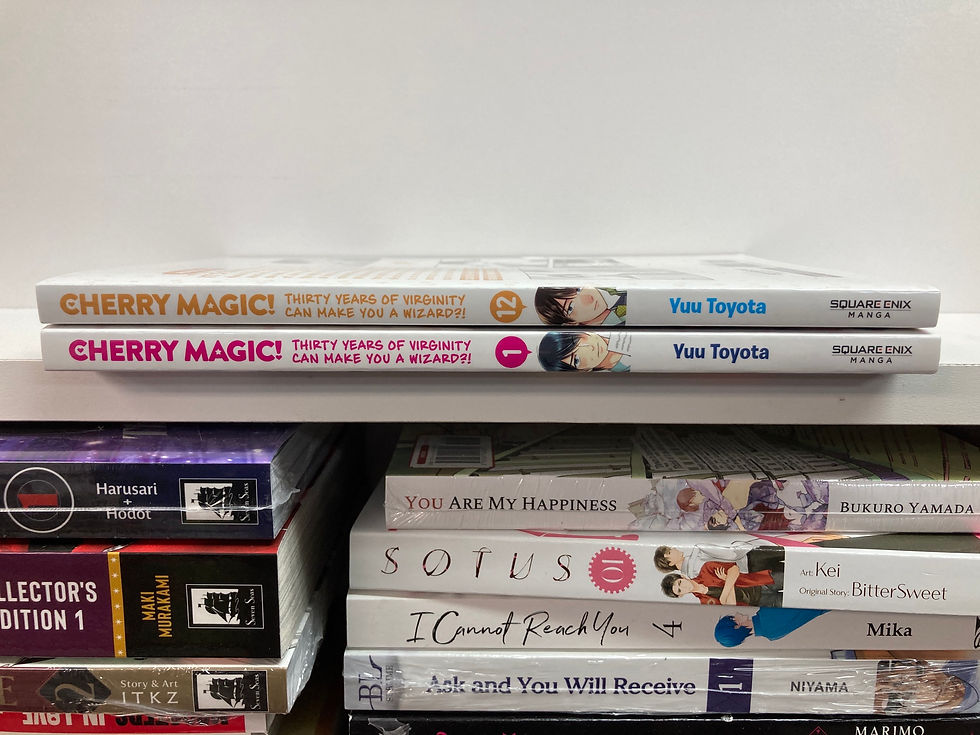 Thumbnail: Cherry Magic! Thirty Years of Virginity Can Make You a Wizard?! 1,12 (2 Manga)