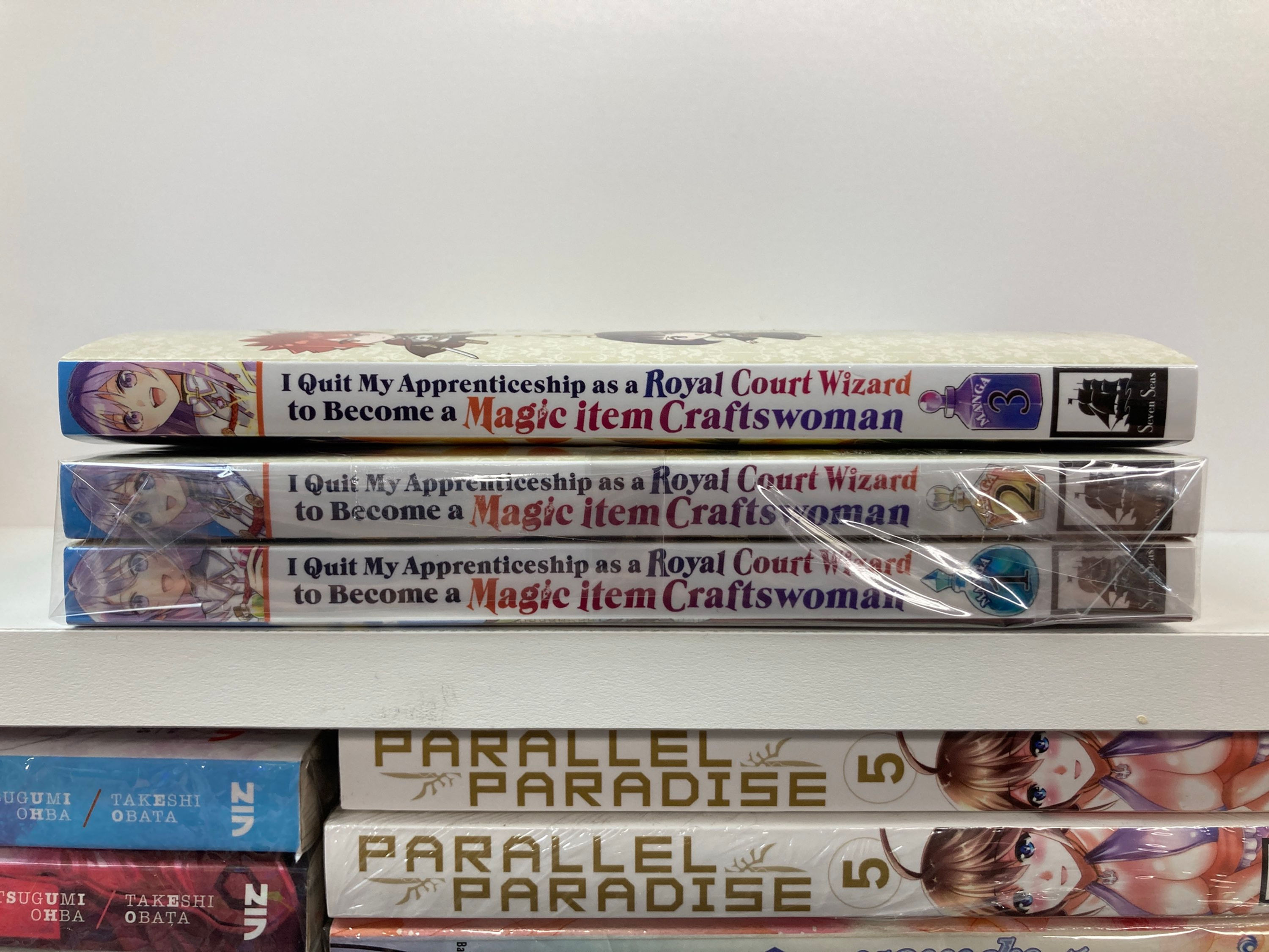 I Quit My Apprenticeship as a Royal Court Wizard GN Vol.1-3