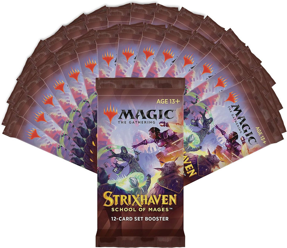 Thumbnail: Magic: The Gathering Strixhaven Set Booster Box | 30 Packs (360 Magic Cards)
