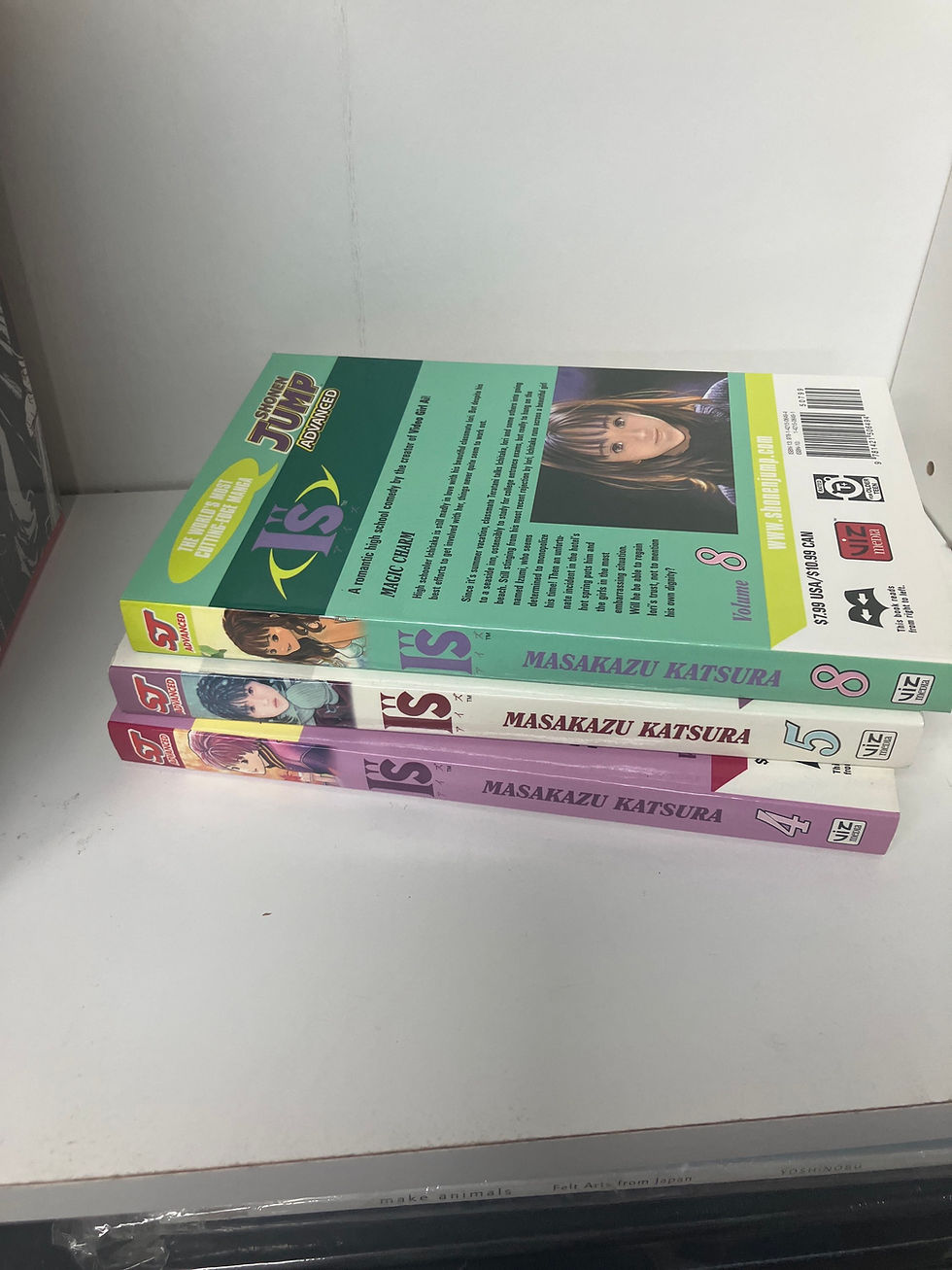Thumbnail: I"s IS VOL4,5,8 Manga (3 Books)  Masakazu Katsur