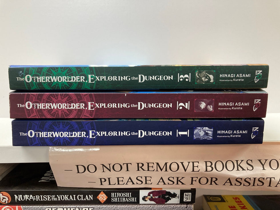 Thumbnail: The Otherworlder, Exploring the Dungeon, Vol.1,2,3 ( light novel)  by Hinagi Asa