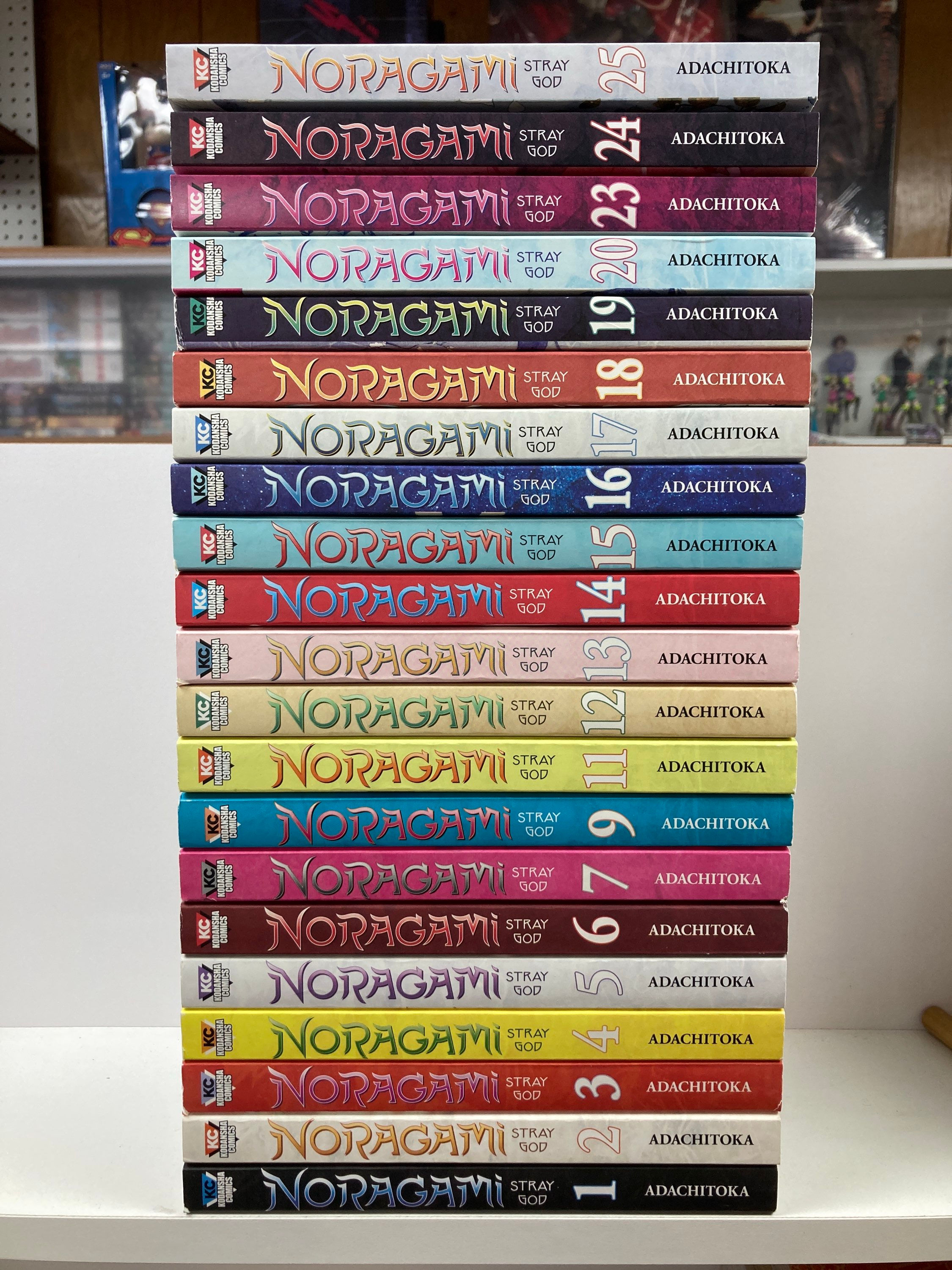 NORAGAMI STRAY GOD Vol.1-7,9,11-20,23-25 (21 Manga Books) KODANSHA COMICS