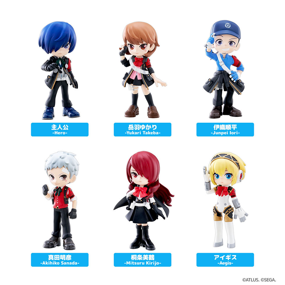 Set of 6 Display BOX PalVerse Persona 3 RELOAD Figures Bushiroad Creative 2025