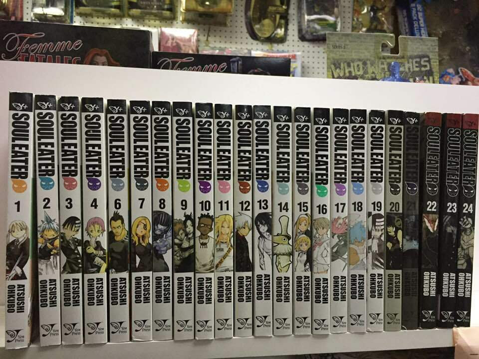 Soul Eater Vol 1 24 24 English Manga Books Gold Star Anime Game Soul Eater Vol 1 24 24 English Manga Books Gold Star Anime Game
