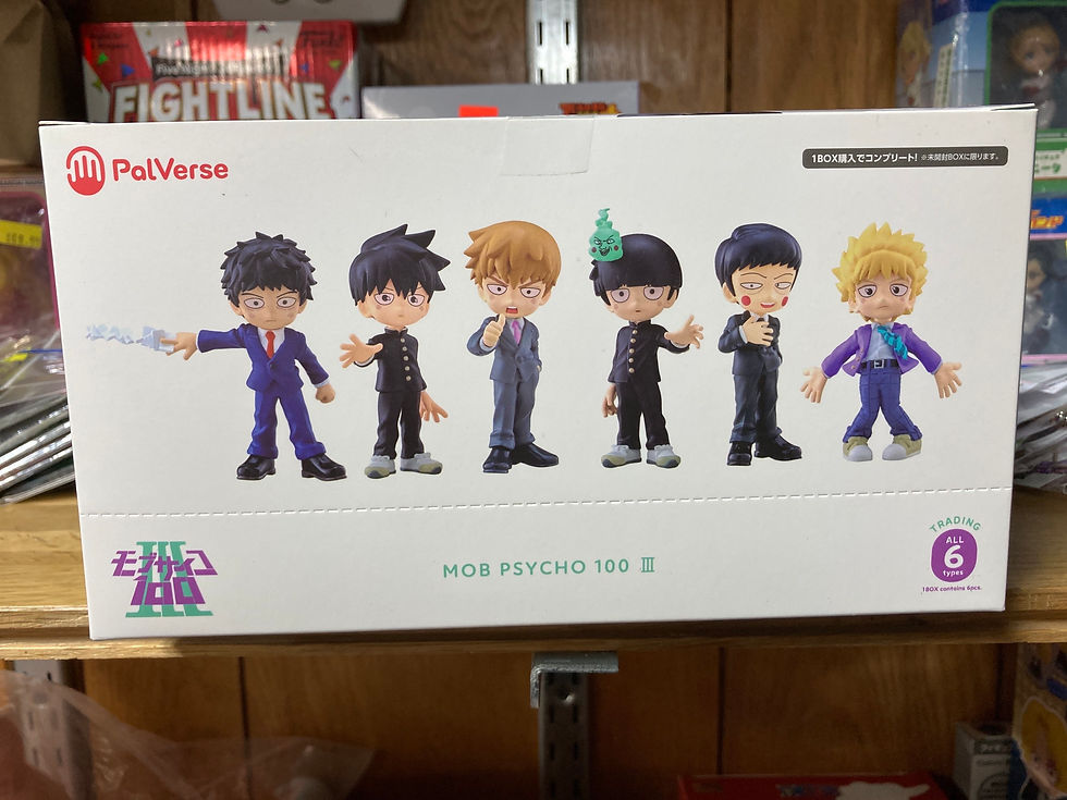 Thumbnail: Display Box of 6 PalVerse Pale. "Mob Psycho 100 III" Mini Figures   Bushiroad Cr