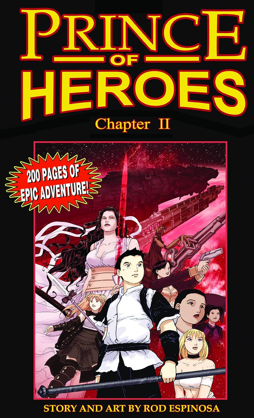 Thumbnail: ROD ESPINOSA PRINCE OF HEROES TP CHAPTER 1,2  ANTARCTIC PRESS   Rod Espino
