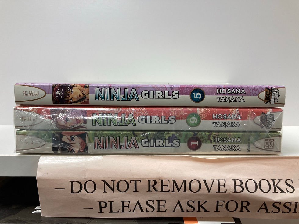 Thumbnail: Ninja Girls GN Vol.1,5,9