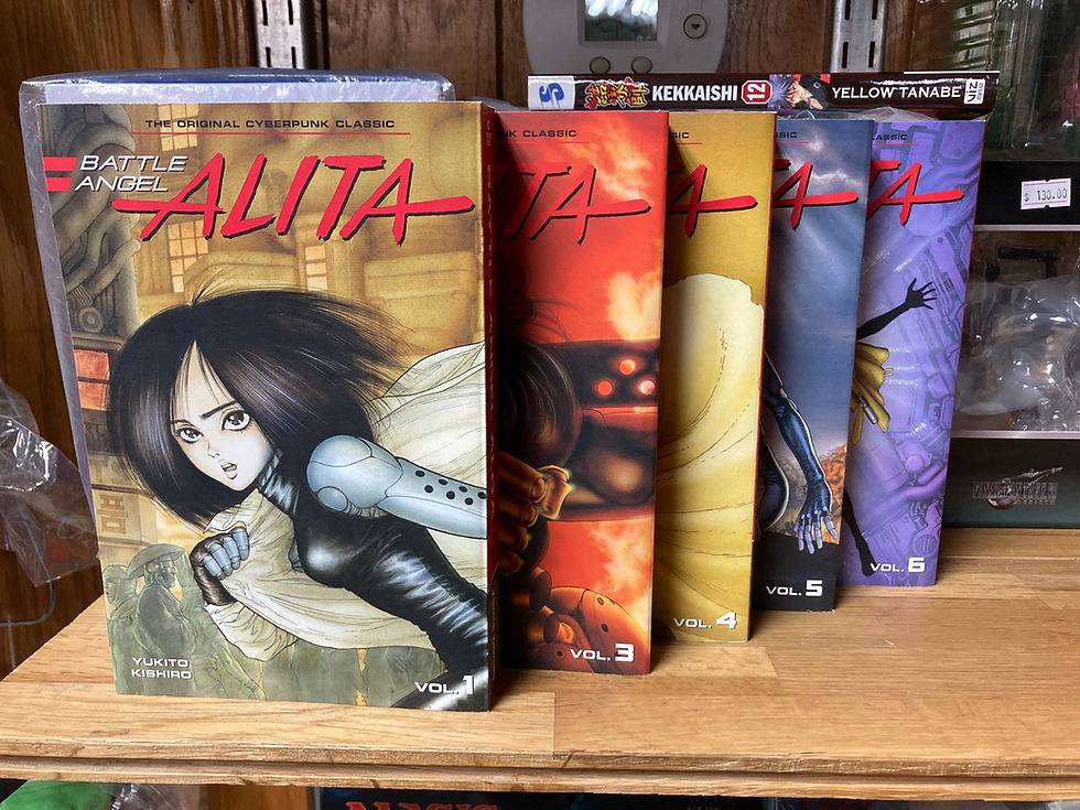 Thumbnail: Battle Angel Alita GN Vol.1,3-6