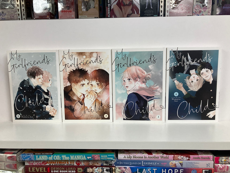 Thumbnail: My Girlfriend's Child Vol. 1,2,3,4, Manga  by Mamoru Aoi (Author)
