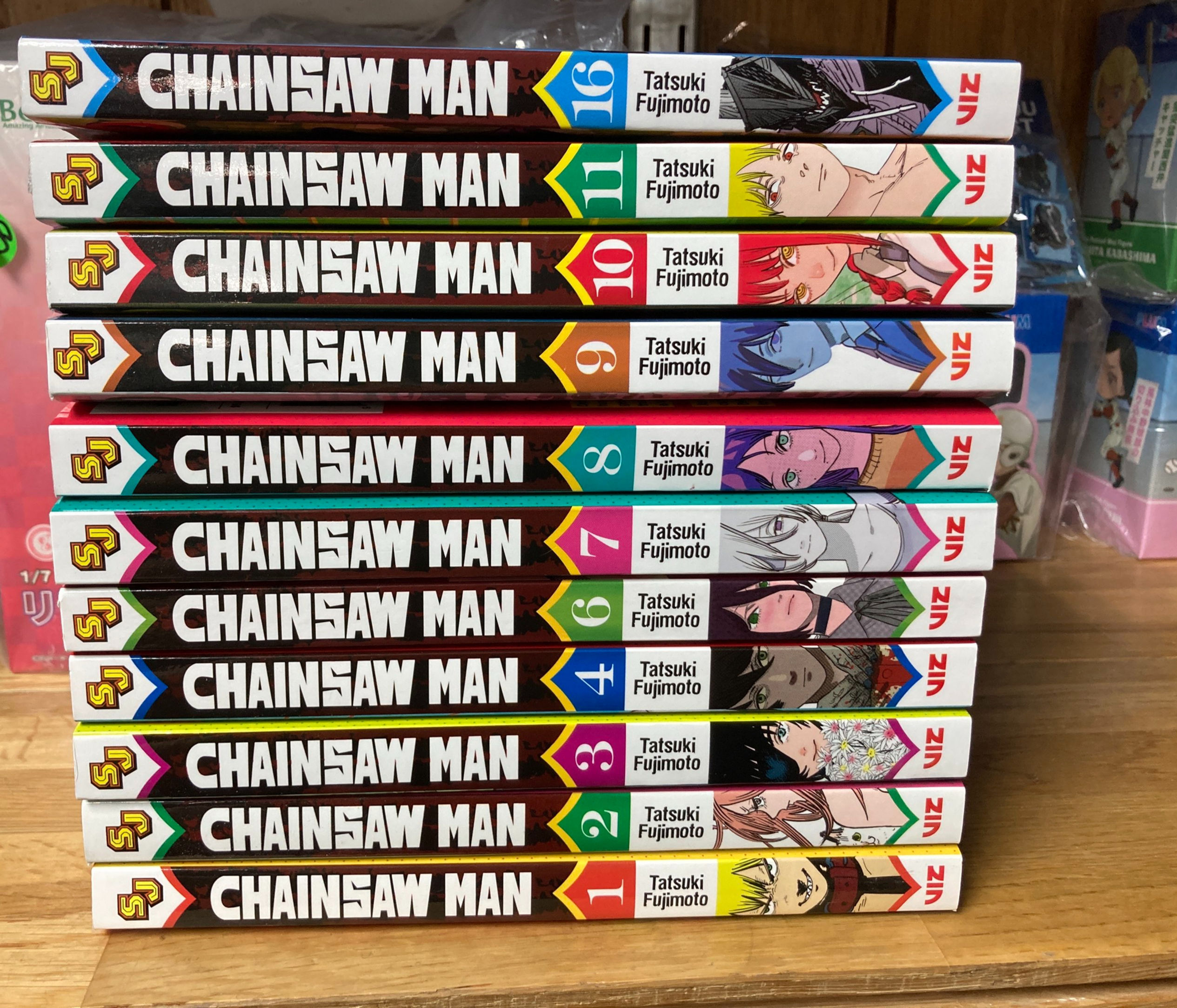Chainsaw Man Vol.1-4,6-11,16 (11 Manga)