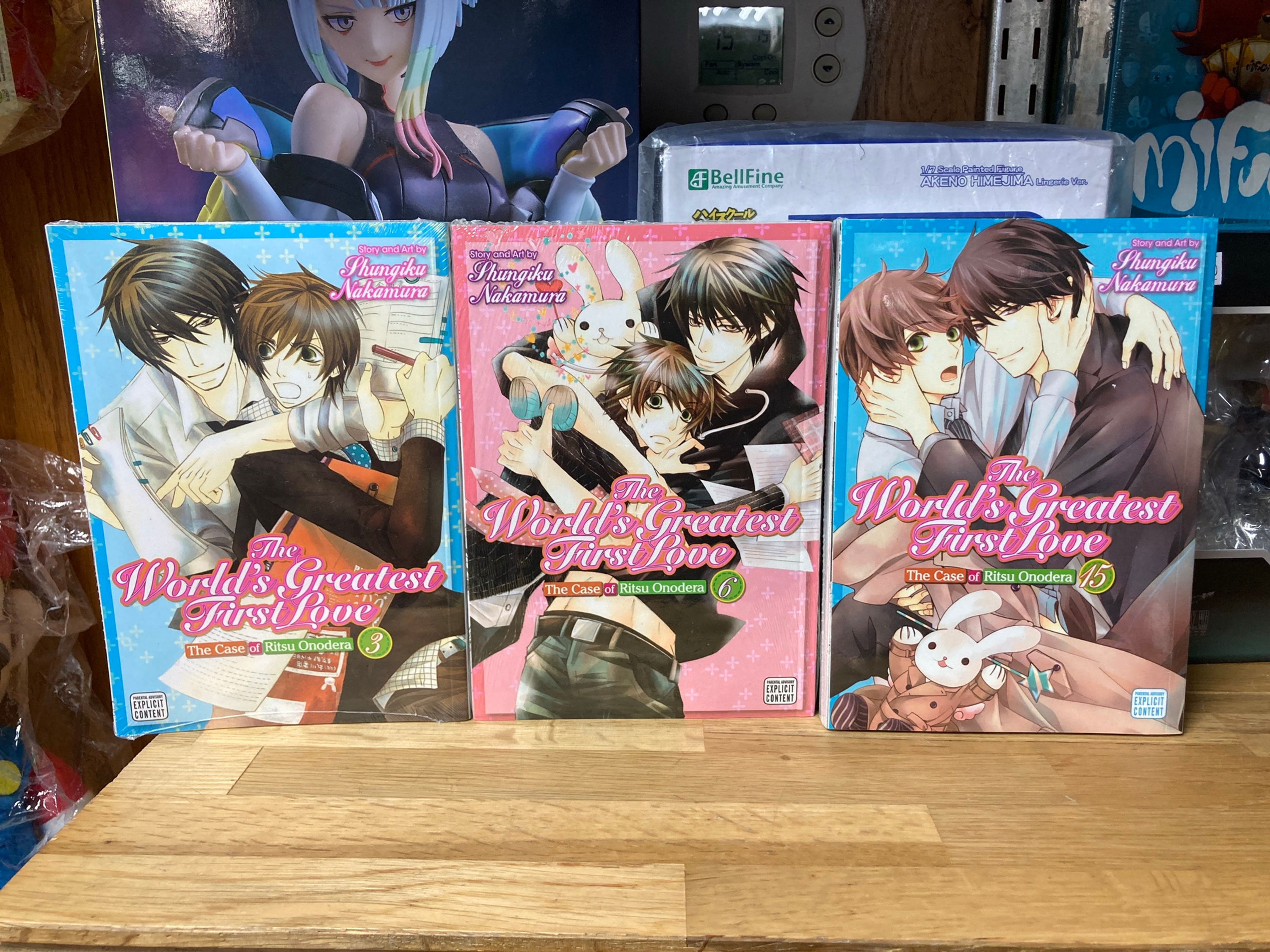 The World’s Greatest First Love GN Vol.3,6,15