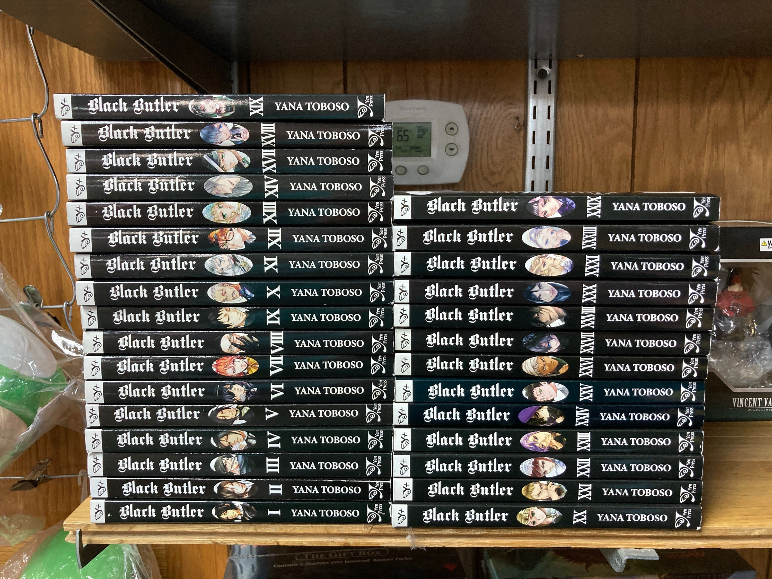 Black Butler Vol.1-14,17-33 (31 Manga)