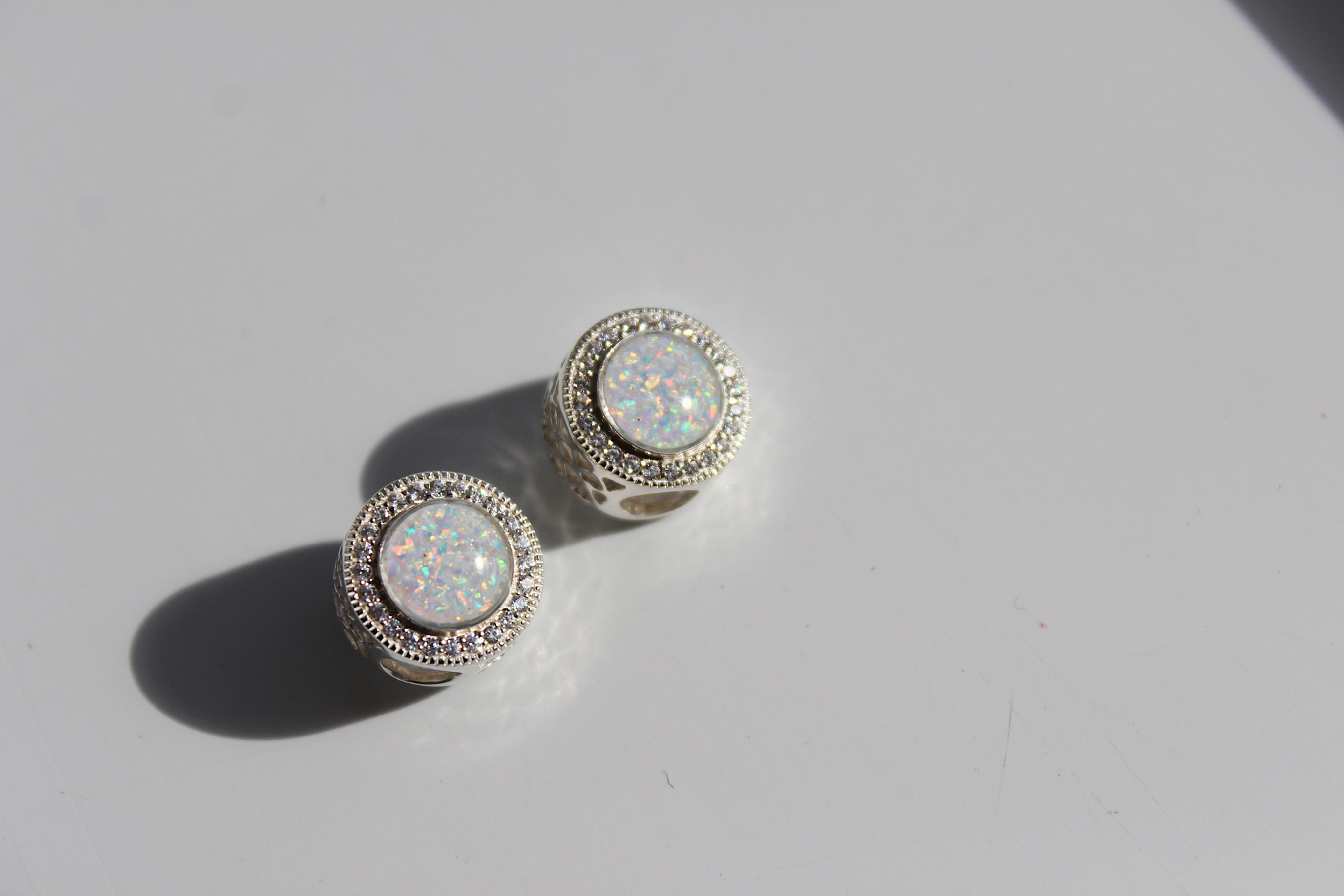 Halo CZ Bracelet Charm