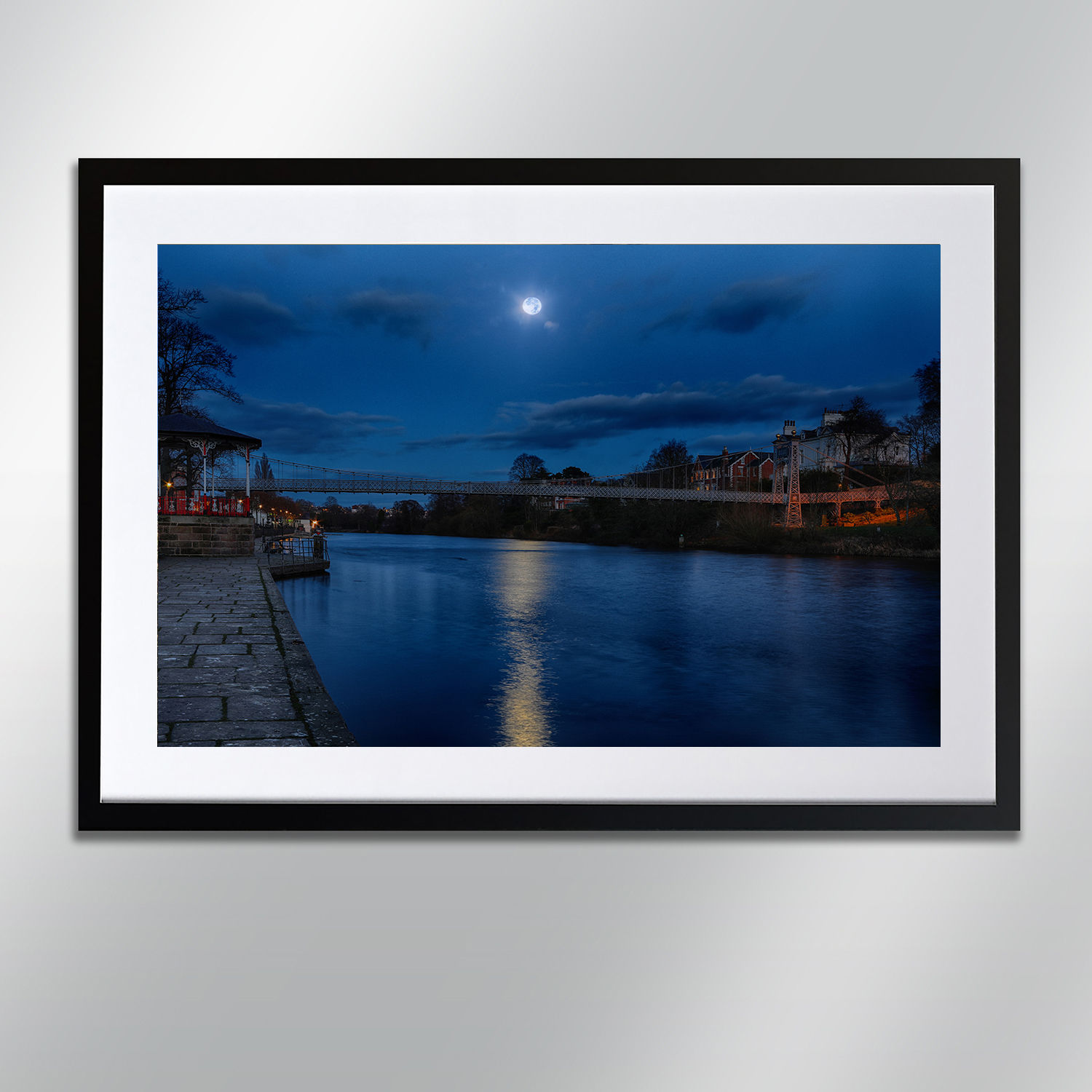 Queens Park Bridge Chester. Wall Art, Cityscape, Photography