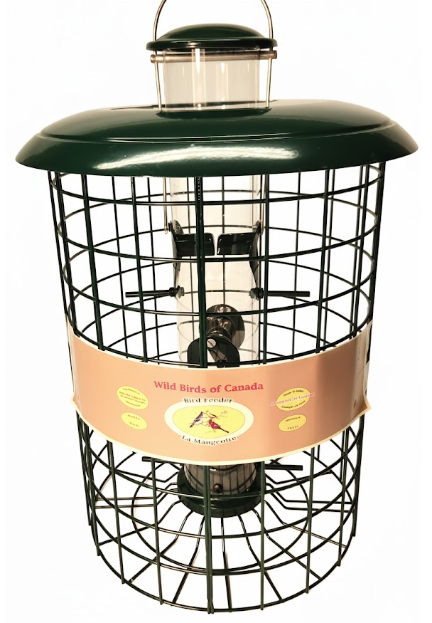 15" Tube Feeder w/ Cage