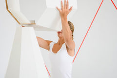 3RD-SPC./RP – no. 5 | Tišina vjetra – The Poetry of Multilingualism 
Art Directors: Lina Franko & Andi Slawinski
Curators: Lars Breuer & Igor Grubić
Artists: Lars Breuer, Julia Bünnagel, Nemanja Cvijanović, Tanja Dabo, Igor Eškinja, Lina Franko, Clemens Botho Goldbach, Igor Grubić, Lucia Kotikova, Johanna von Monkiewitsch, Mak Murtić, Linda Nadji, Goran Petercol, Johanna Reich, Neli Ružic, Til Schneider, Andi Slawinski, Marko Tadić, Goran Trbuljak  and Denise Winter
Installation view at the Art Association RIZOM [ K ], Frankopan Castle | © Juraj Vuglač