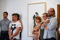 3RD-SPC./RP – no. 5 | Tišina vjetra – The Poetry of Multilingualism 
Art Directors: Lina Franko & Andi Slawinski
Curators: Lars Breuer & Igor Grubić
Artists: Lars Breuer, Julia Bünnagel, Nemanja Cvijanović, Tanja Dabo, Igor Eškinja, Lina Franko, Clemens Botho Goldbach, Igor Grubić, Lucia Kotikova, Johanna von Monkiewitsch, Mak Murtić, Linda Nadji, Goran Petercol, Johanna Reich, Neli Ružic, Til Schneider, Andi Slawinski, Marko Tadić, Goran Trbuljak  and Denise Winter
Installation view at the Art Association RIZOM [ K ], Frankopan Castle | © Juraj Vuglač