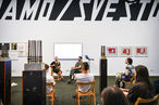 Panel discussion at the MMSU – Museum of Modern and Contemporary Art Rijeka | © Juraj Vuglač
3RD-SPC./RP – no. 5
"Tišina vjetra – The Poetry of Multilingualism"