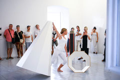 3RD-SPC./RP – no. 5 | Tišina vjetra – The Poetry of Multilingualism 
Art Directors: Lina Franko & Andi Slawinski
Curators: Lars Breuer & Igor Grubić
Artists: Lars Breuer, Julia Bünnagel, Nemanja Cvijanović, Tanja Dabo, Igor Eškinja, Lina Franko, Clemens Botho Goldbach, Igor Grubić, Lucia Kotikova, Johanna von Monkiewitsch, Mak Murtić, Linda Nadji, Goran Petercol, Johanna Reich, Neli Ružic, Til Schneider, Andi Slawinski, Marko Tadić, Goran Trbuljak  and Denise Winter
Installation view at the Art Association RIZOM [ K ], Frankopan Castle | © Juraj Vuglač