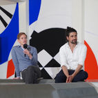 Panel discussion & Lecture performance through musical dialogue at THE POOL – Art and Exhibition Space Düsseldorf | © 3RD-SPC./RP
/ Moderation: Dr. Ewa-Anna Kumelowski and Christoph Westermeier
3RD-SPC./RP – project no. 3, with Anna-Maria Bogner, Lars Breuer, Igor Grubić, Igor Kovač, Denis Krašković, Gabi Luigs, Linda Nadji, Marie Ogoshi, Helena Parada Kim, Martin Pfeifle, Izvor Pende, Marijana Pende, Nika Špan, Mirko Tschauner, Christoph Westermeier, Eno de Wit and 3RD-SPC./RP (Lina Franko | Andi Slawinski)