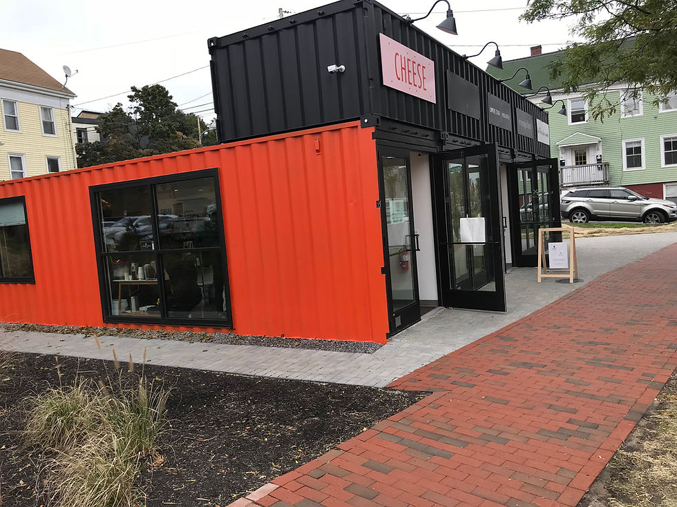 Modular steel container